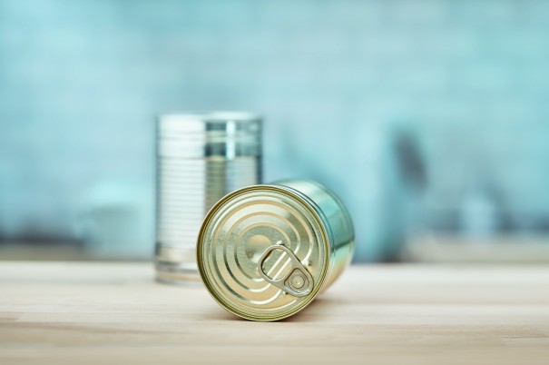 Die Dose aus CO2-reduziertem bluemint Steel. Die Dose aus CO2-reduziertem bluemint Steel.