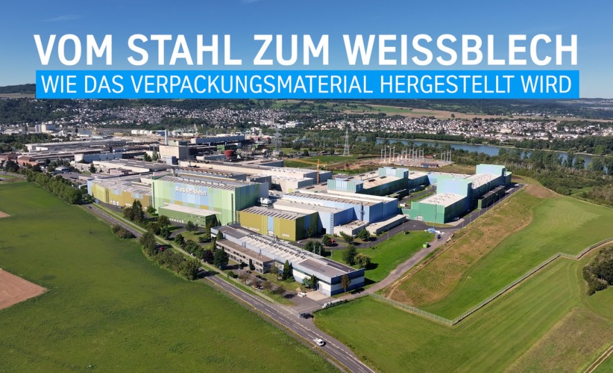 Vom Stahl zum Weißblech - Wie das Verpackungsmaterial hergestellt wird Vom Stahl zum Weißblech - Wie das Verpackungsmaterial hergestellt wird